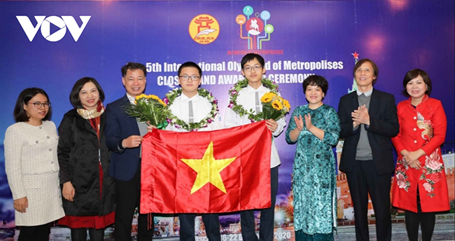 Đội tuyển của Hà Nội xuất sắc giành giải cao tại Kỳ thi Olympic Quốc tế dành cho các thành phố lớn (IOM) - lần thứ V do Moscow, Liên Bang Nga tổ chức.