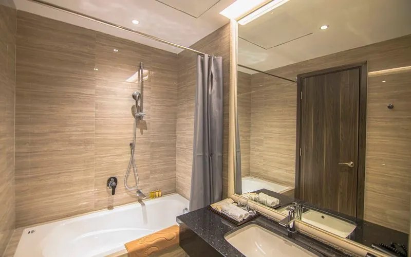 Bếp trong căn hộ The Cap Hotel Vũng Tàu
