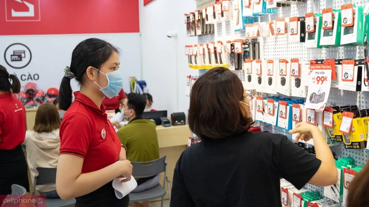 Đa dạng phụ kiện công nghệ tại CellphoneS An Giang, từ sạc cáp đến thiết bị ngoại vi và gaming gear.