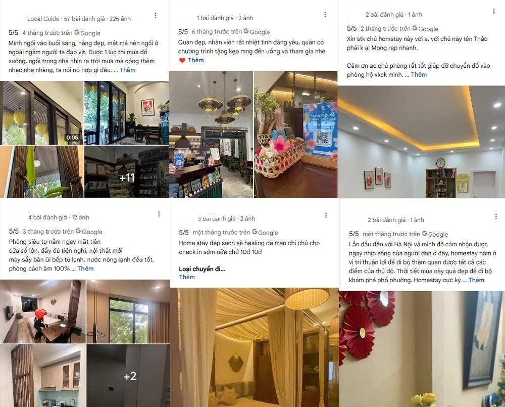 Tham khảo đánh giá từ những khách lưu trú trên Google Maps để lựa chọn được homestay ưng ý nhất khi đến khu vực Ngõ 92 Đào Tấn, Cống Vị, Ba Đình, Hà Nội