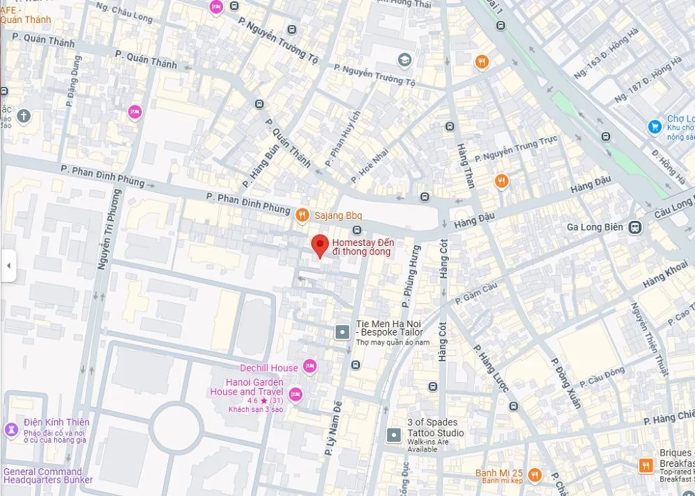 Từ Homestay Đến đi thong dong, khách lưu trú có thể đến phố Phan Đình Phùng, hồ Tây, Quảng trường Ba Đình rất thuận tiện khi khám phá Ngõ 92 Đào Tấn, Cống Vị, Ba Đình, Hà Nội