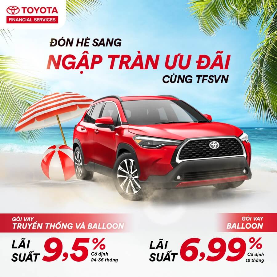 GIẢI PHÁP MUA XE TOYOTA TRẢ GÓP LÃI SUẤT THẤP