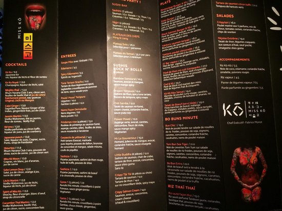 Miss Ko Menu Chi Tiết Và Đánh Giá Trải Nghiệm Ẩm Thực Độc Đáo - Hà Nội Đẹp