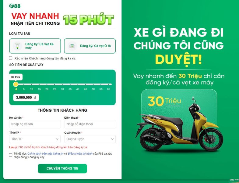 CỬA HÀNG F88 PHỤC VỤ KHÁCH HÀNG TẠI BÌNH DƯƠNG
